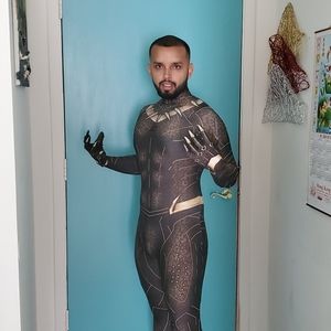 Killmonger Golden Jaguar Cosplay set
